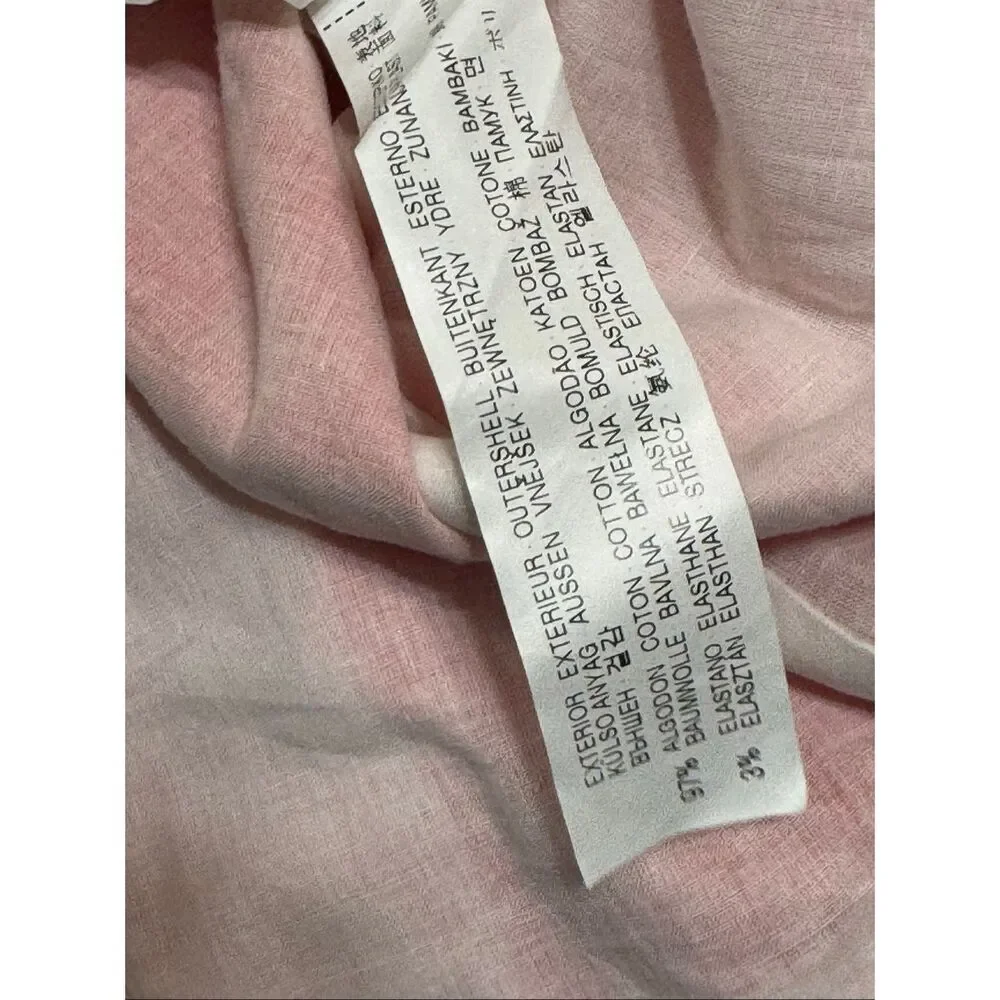 Zara basic coral trench coat with belt #trenchcoat large‎ - Picture 7 of 8
